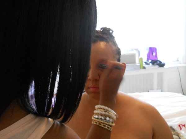 Introducing Mrs. Hammonds posting pics right now LOL