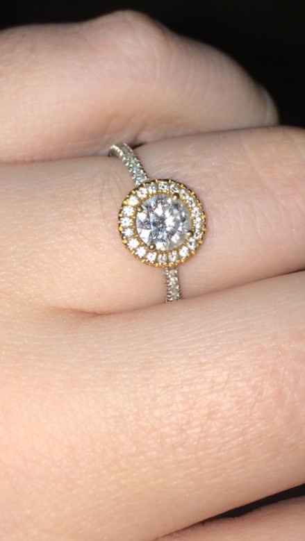 Let's see those beautiful rings!