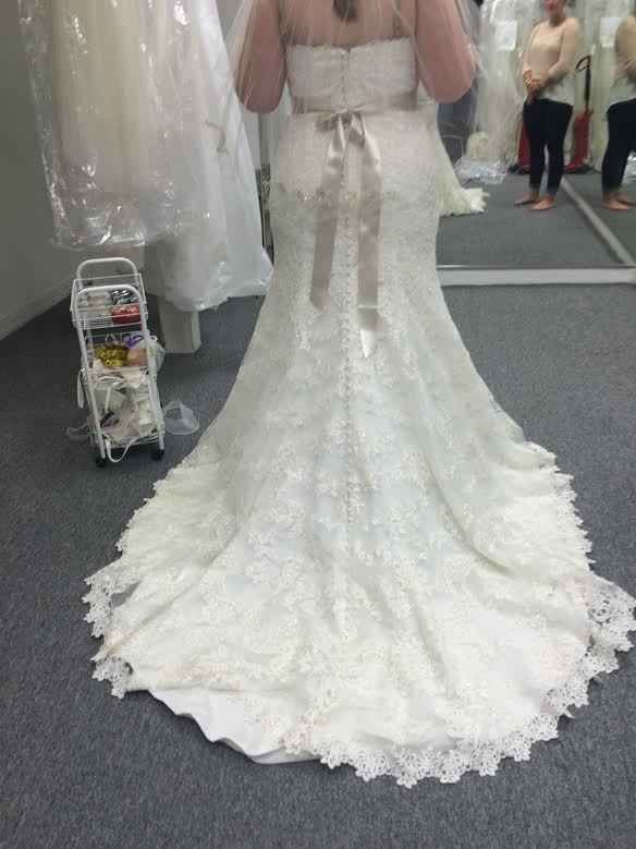 Dreading wedding dress shopping, on a positive note booked our venue.