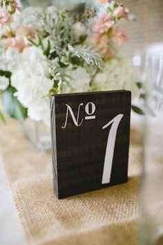 Help me pick my table numbers, I'm driving myself bonkers.