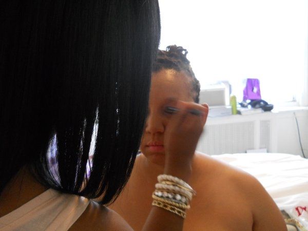 Introducing Mrs. Hammonds posting pics right now LOL