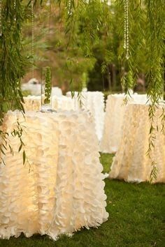 That tableskirt everyone thought was toilet paper...update!!