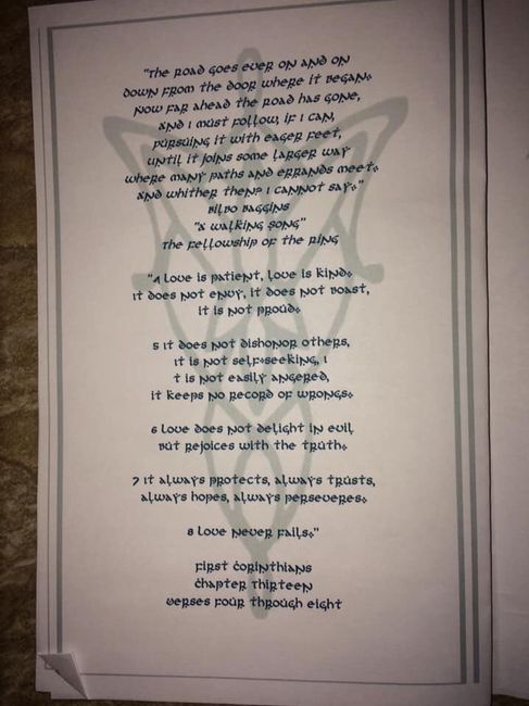 How many readings? 5