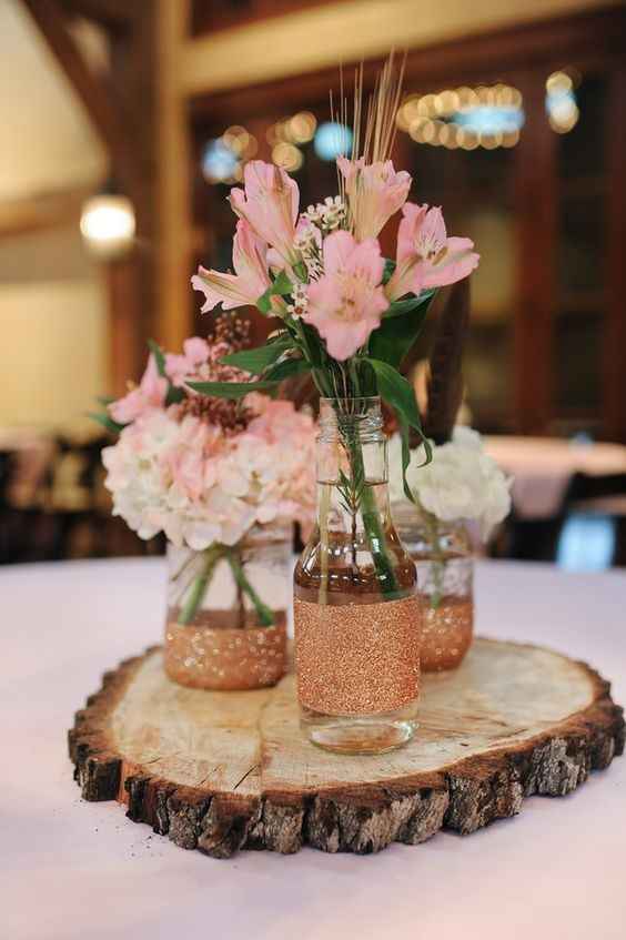 Set of 10 Wood Slices for Wedding Centerpieces Rustic Wedding -    Rustic wedding centerpieces, Wood slices wedding, Wood centerpieces