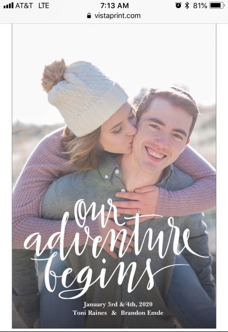 Elopement party invites and Rsvp’s - 3