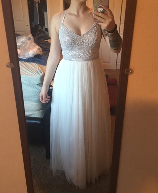 Dress regret?! Kinda? Help - 1