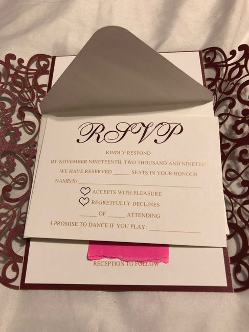 Wedding Invitations Are Going Out! Show Me Yours!!! - 2