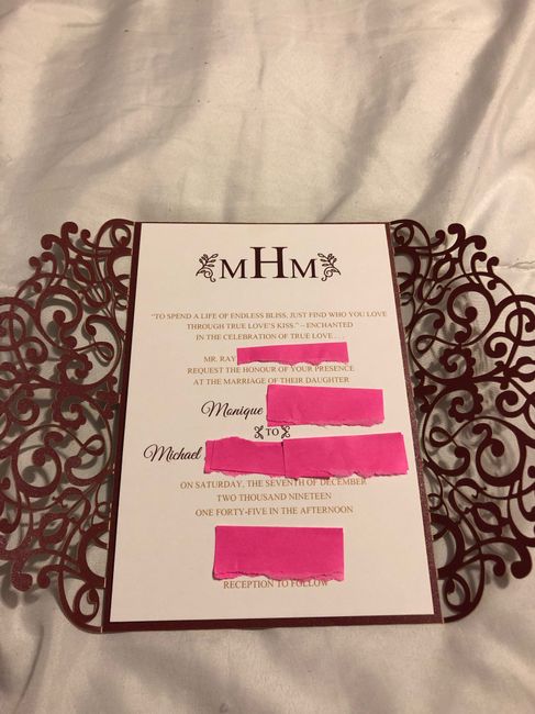 Where did you get your wedding invitations? - 2