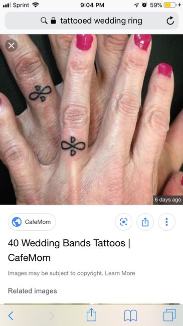 Tattooed wedding ring 1