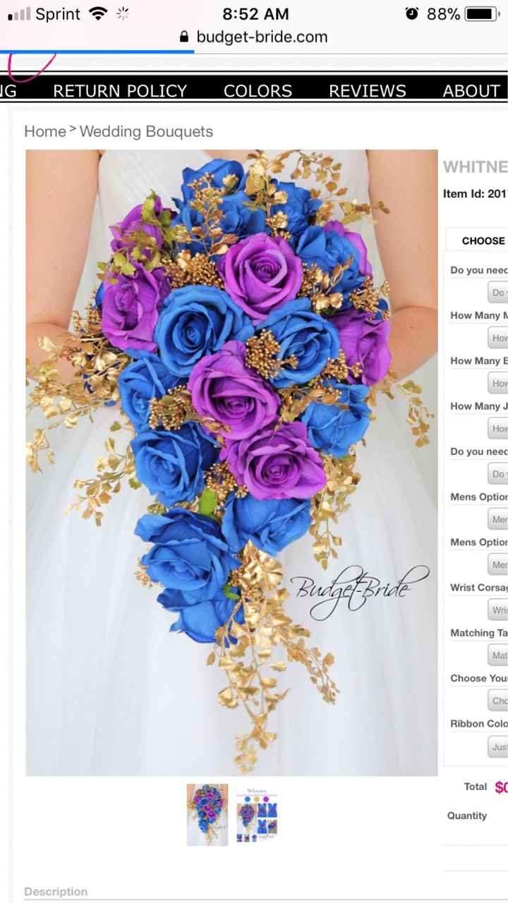 Silk flower bouquet: win or regret? - 1