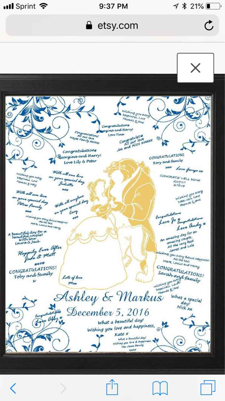 Alternative guest book ideas - 1