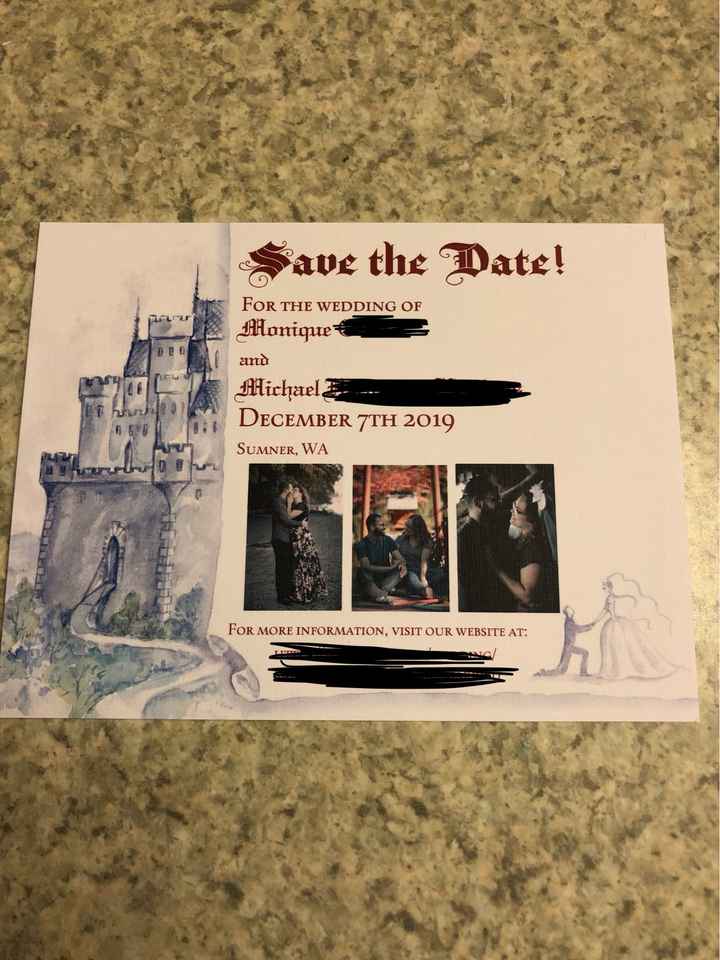 show me off your save the Date!! - 1