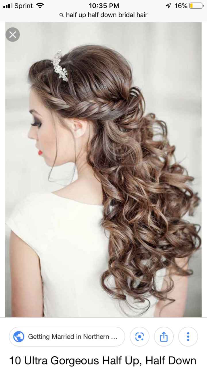Wedding Day Hair! - 4