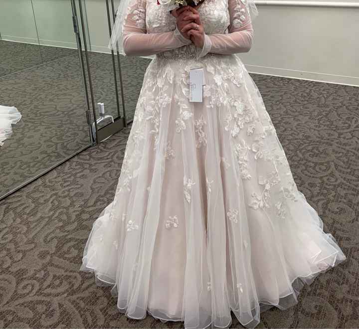 Straight line dress with petticoat? - 1