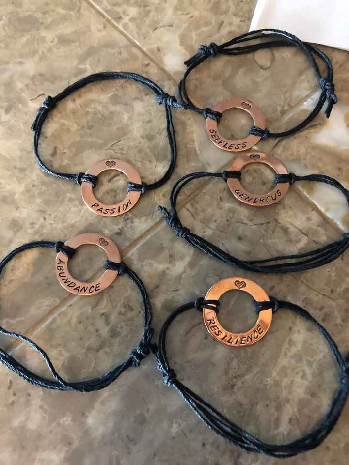 Word bracelets - 1