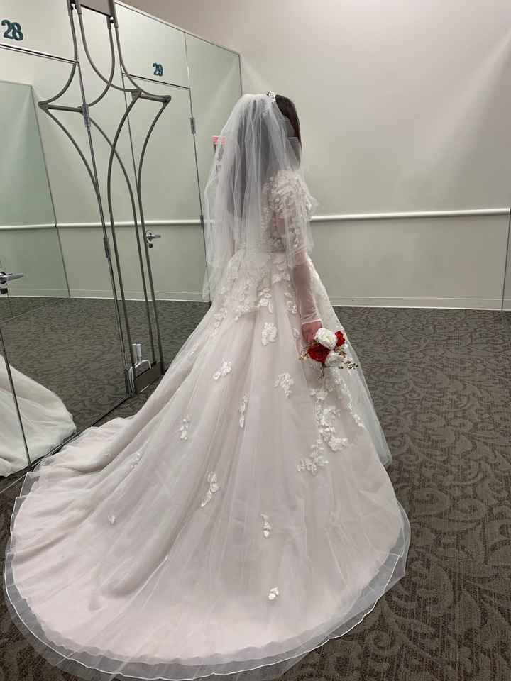 i said "yes" to the dress! - 1