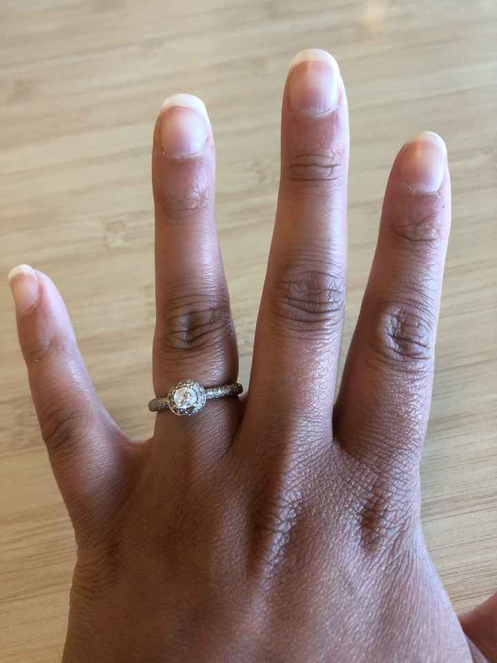 Natural nails ring pictures - 1