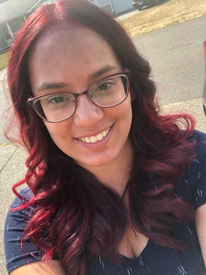 Hair color trial - 1