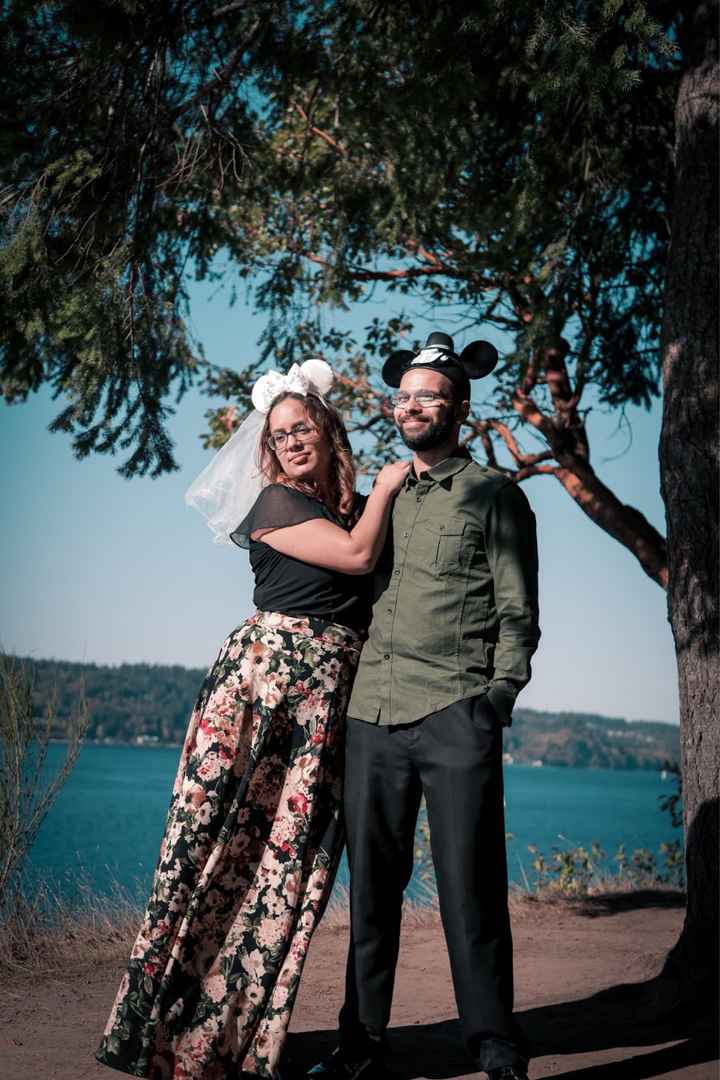 Show off your weird engagement pic - 3