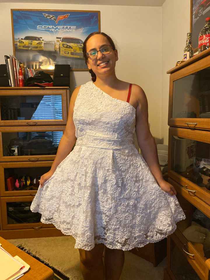 Custom Bridal Shower and Rehearsal Dress - 2