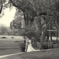 My son walking me down