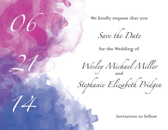 DIY Save the dates