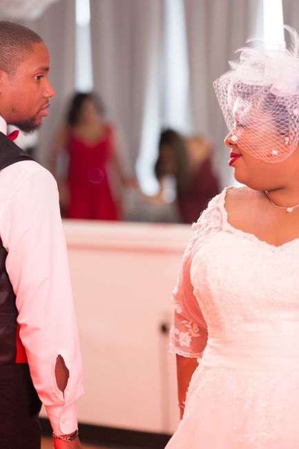 During our first dance