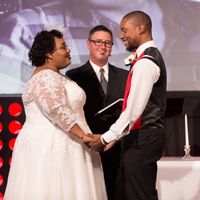 Joking during the vows