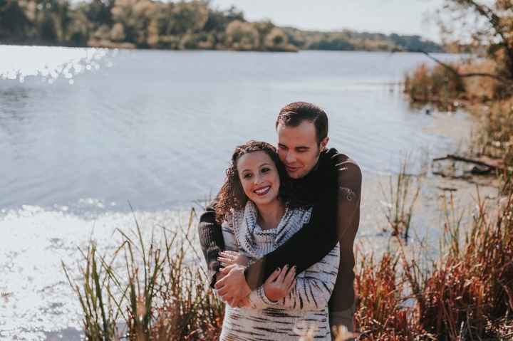Engagement pics, and a note on loving yourself