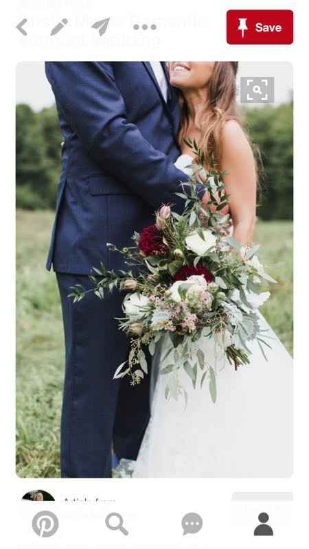 Cascading bouquet