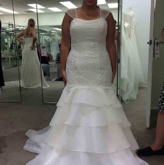 did u show your partner pics of the rejected dresses? (update: show us your rejects!)