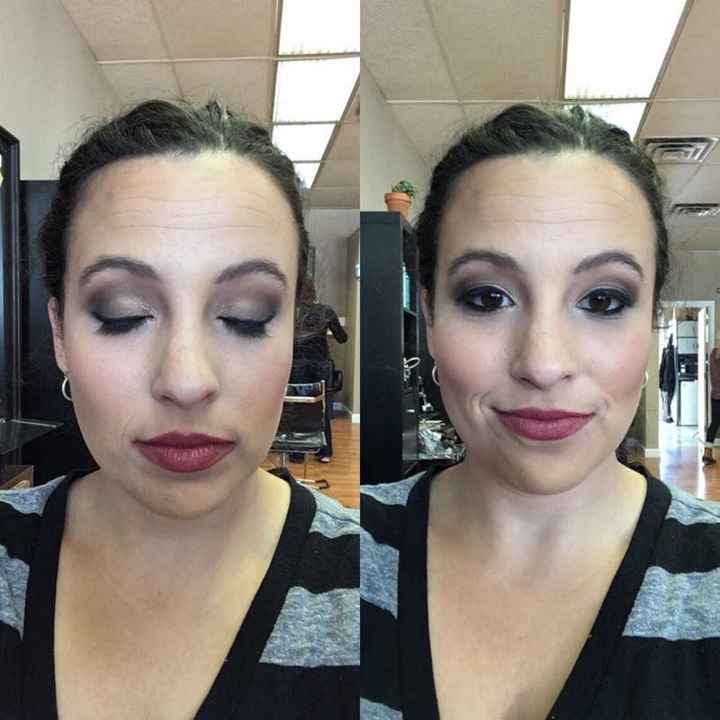 Hair and makeup trial!