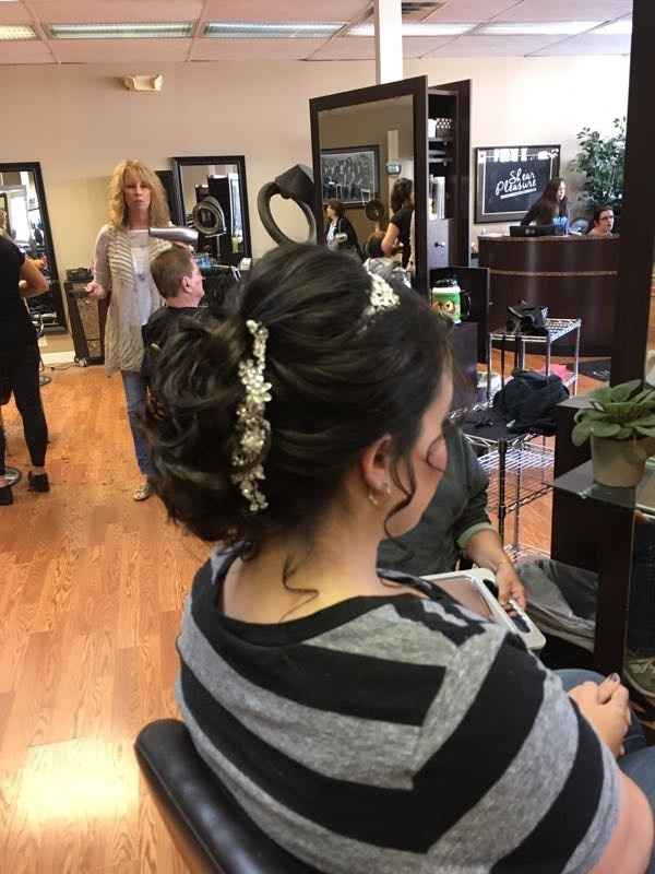 Hair and makeup trial!