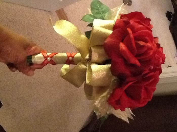 What do u think of my bouquet? (pics)