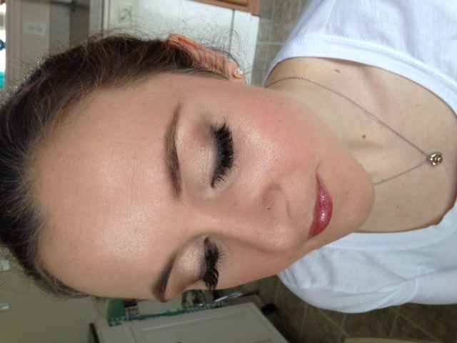 Makeup Trial- Do I look weird with a lot of makeup on???