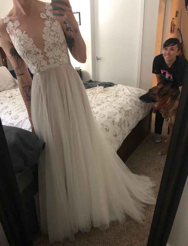 Not wanting to bustle - 1