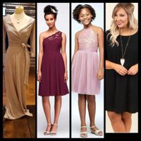 My dress, Maid of Honor, Jr Bridesmaids, & Best Lady