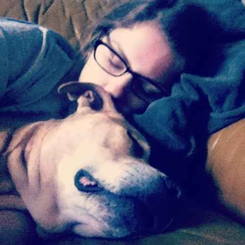 NWR: My pup thinks she's people. She's right. Show me your "people pups!"