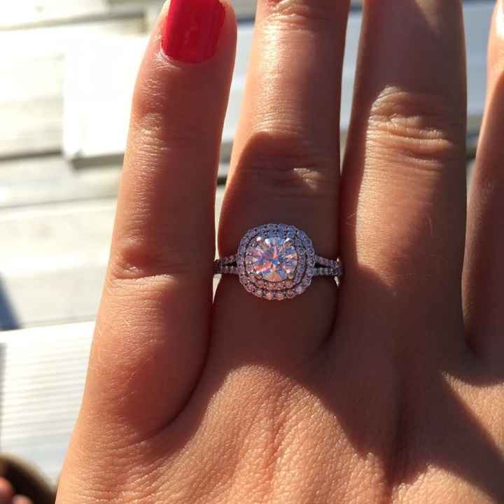 Let's see those beautiful rings lady's!