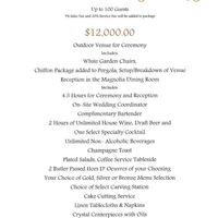Opinions on if this is a good price for a wedding package - 1