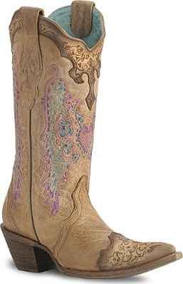 Cowgirl boots with your wedding dress?