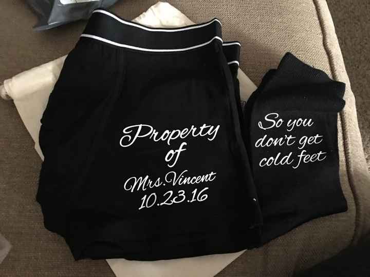 Let's see FH/FW's wedding gifts!