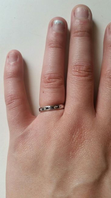 Picked up our rings today!