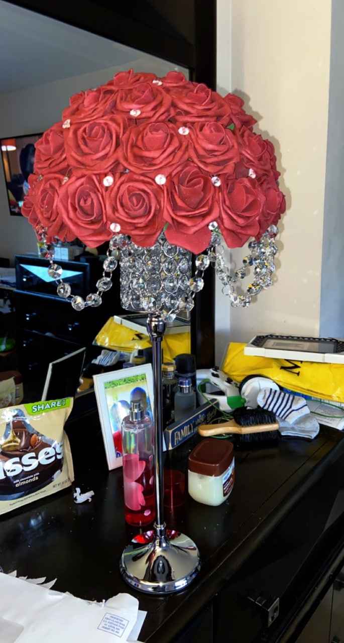 The Finished product for my centerpieces .. - 2