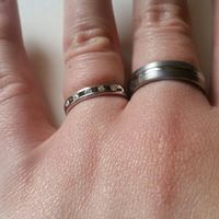 Picked up our rings today!