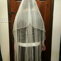 Diy veil finished :) - 2