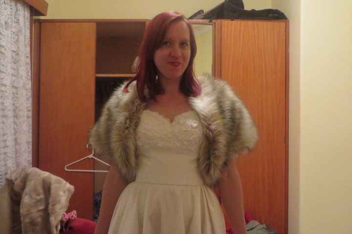 Feedback on fur shrug please!