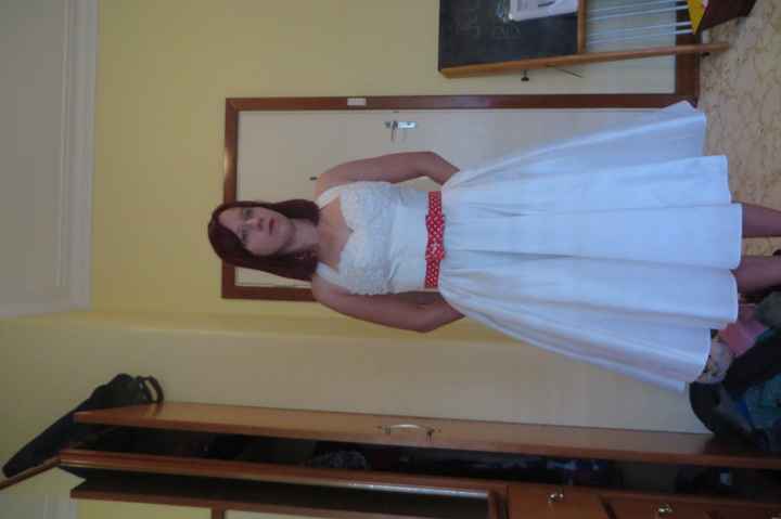 Red Bridal Sash?