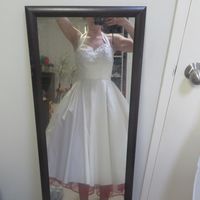 Dress bunching at waist...too big?