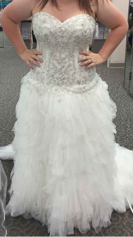 Finally went wedding dress shopping yesterday